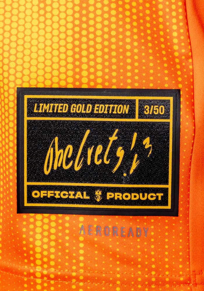 Camiseta de juego oficial Saiyans FC - Kings Limited Gold Edition - Image 8