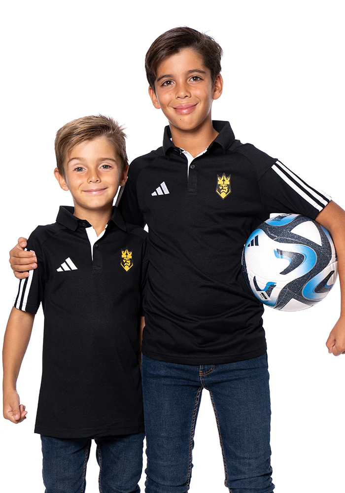 Polo Kings League Fanswear Niño Black-White - Image 3